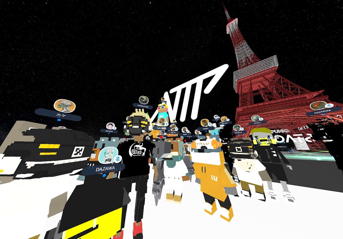 Neo Tokyo Punks「NTP」メタバース空間制作